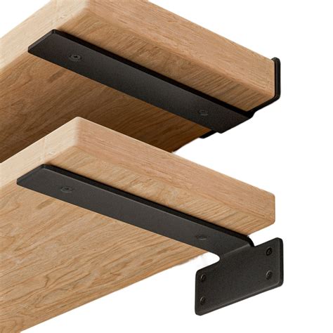 floating shelves with invisible brackets